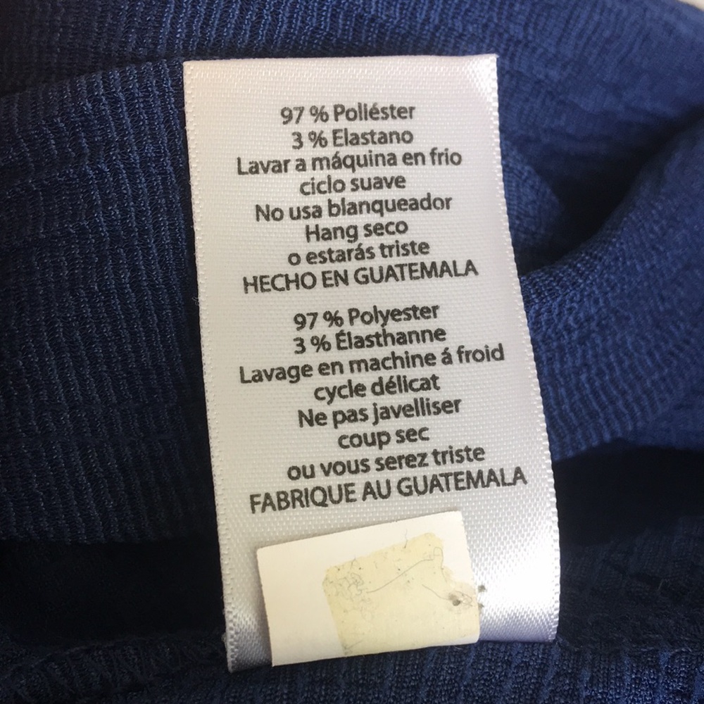 LuLaRoe Long Open Navy Blue Cardigan Shirt - Picture 11 of 11